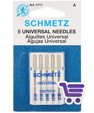 Agujas universales (130/705 H) | Accesorios | MundoCosturas.es