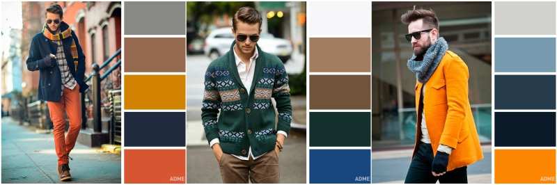 colores casuales hombre