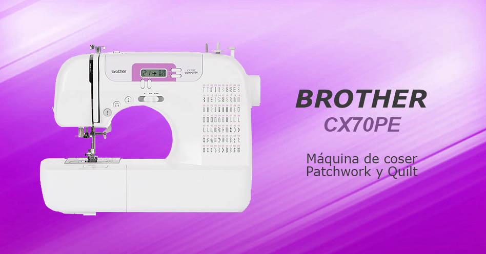 Brother CX70PE | Máquina de coser | MundoCosturas.es